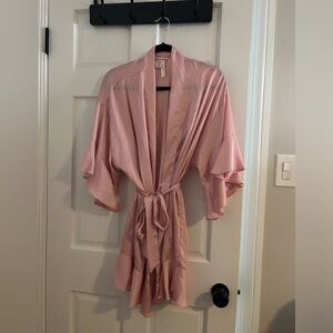 Victoria’s Secret pink robe